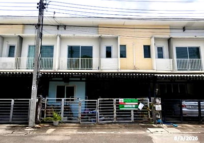 Townhouses for sale Save one Go Srisamarn : TOWN HOUSE 21 Sq.w. Don Mueang Bangkok for 2.5M