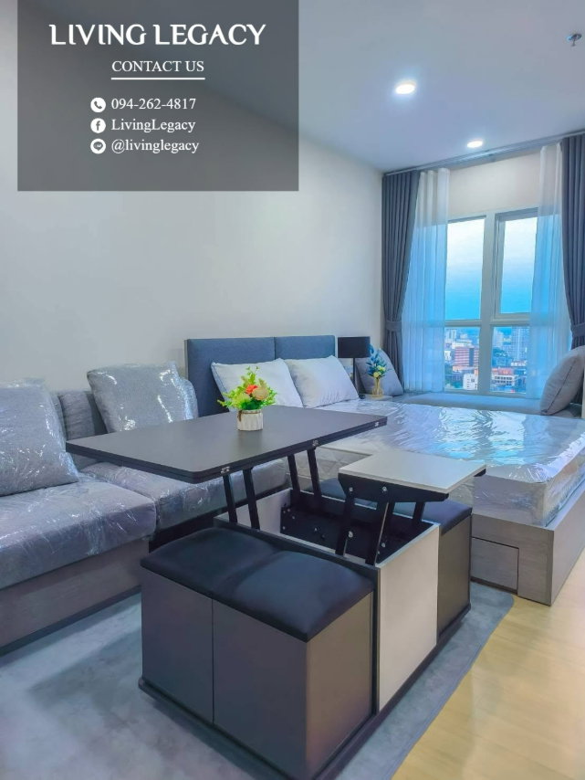 รูป TGPXKZ เช่าด่วน คอนโด Supalai Veranda Ramkhamhaeng 28 ตร.ม. | ชั้น 31 | 1 ห้องนอน | 1 ห้องน้ำ | 12,000 บาท/เดือน | LINE: @livinglegacy - รูปที่ 3/9