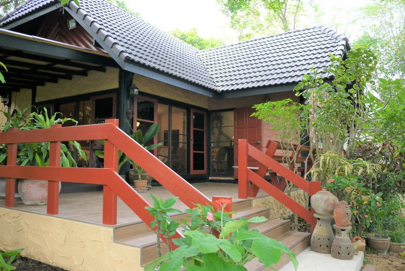 รูป ❤️💛ขายบ้านพักตากอากาศ 1️⃣ชั้นเดียว สไตล์ Chalet   🏡บนที่ดินกว่า 1 ไร่ 🌿ใน อ.ปากช่อง - รูปที่ 13/20