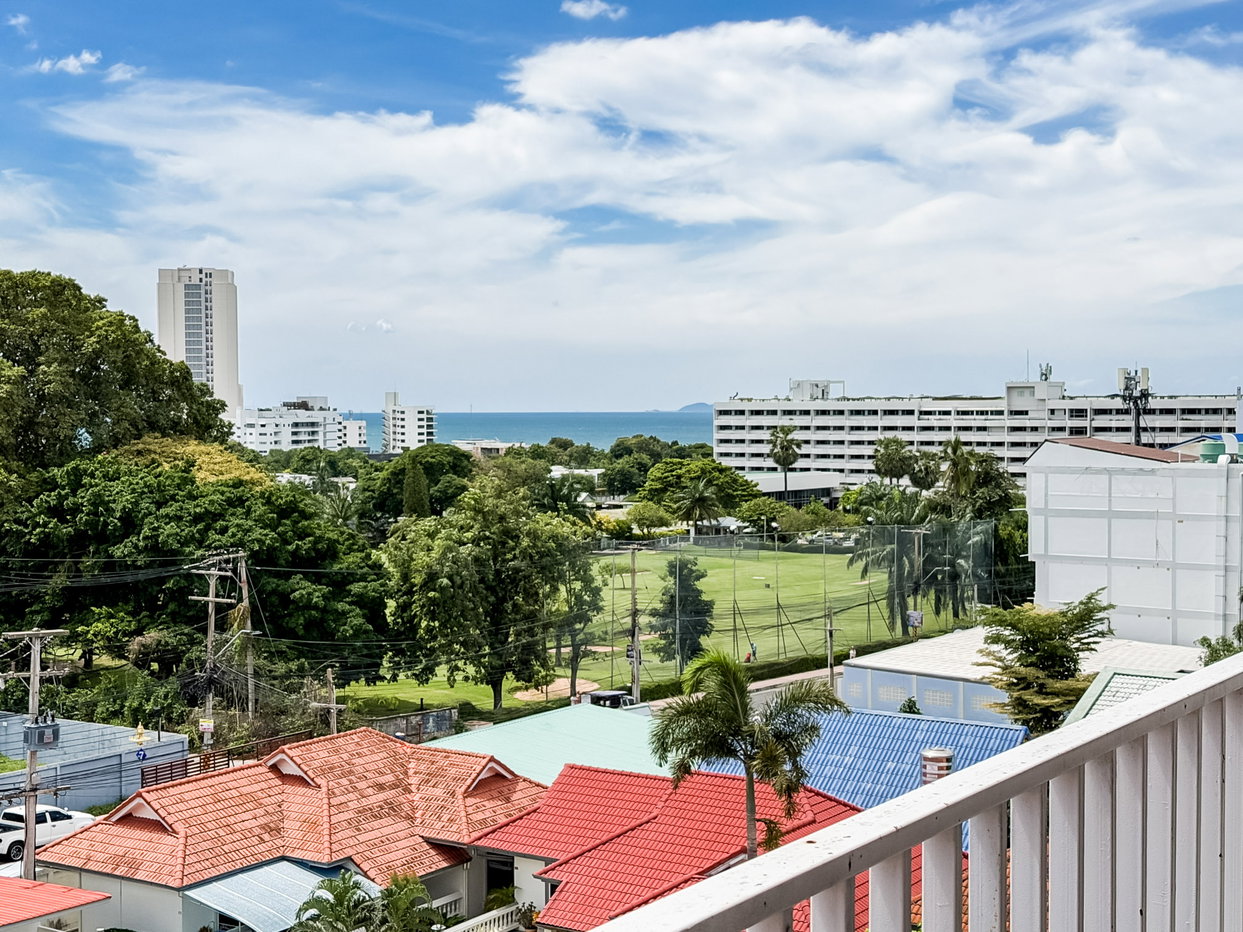 รูป New Nordic VIP 6 Sea View Studio Condo for Rent Pratumnak - รูปที่ 7/8