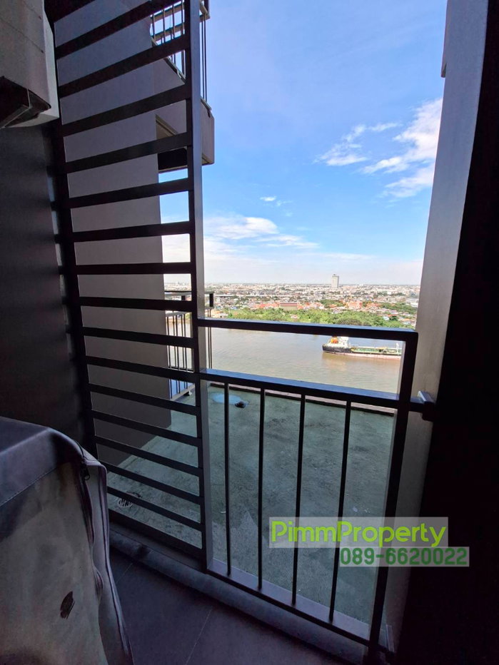 รูป ปล่อยเช่าคอนโดวิวโค้งน้ำ รีโนเวทพร้อมอยู่ สองห้องนอน ราคาดี U Delight Residence Riverfront Rama3 โทร 089-6620022 - รูปที่ 7/24