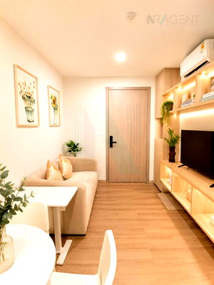 Condos for rent : For Rent Condo ORIGIN PLAY BANGKHUNNON TRIPLE STATION Building 1, Floor 8,1 bed room, Room size 28 sqm