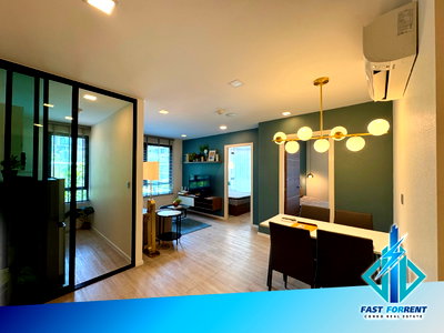 Condos for rent : 🔥🔥Code 30280🔥Large room 56 sq m, 2 bedrooms at Atmoz Ladprao 71 🌐𝐋𝐈𝐍𝐄 𝐈𝐃 : @𝐟𝐚𝐬𝐭𝐟𝐨𝐫𝐫𝐞𝐧𝐭𝐜𝐨𝐧𝐝𝐨