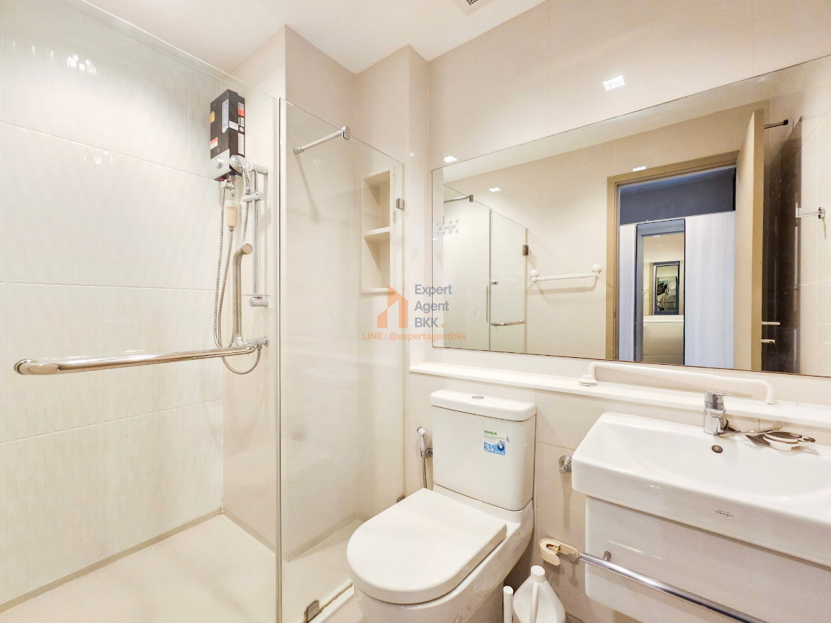 รูป 🔑  สภาพใหม่กริบ ซ่อมแล้ว พร้อมอยู่ ราคาดีที่สุด ขาย/SALE : Life Asoke Rama 9 (ไลฟ์ อโศก พระราม 9) - 1 ห้องนอน LC218 - รูปที่ 8/9