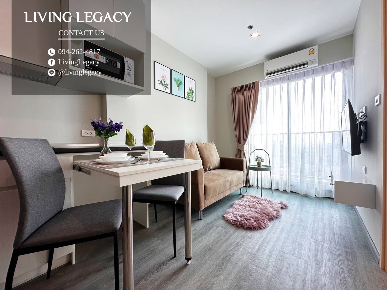 รูป LW92EYED เช่าด่วน คอนโด Rich Park @ Triple Station 29 ตร.ม. | ชั้น 32 | 1 ห้องนอน | 1 ห้องน้ำ 14,000 บาท/เดือน line id : @livinglegacy - รูปที่ 4/12