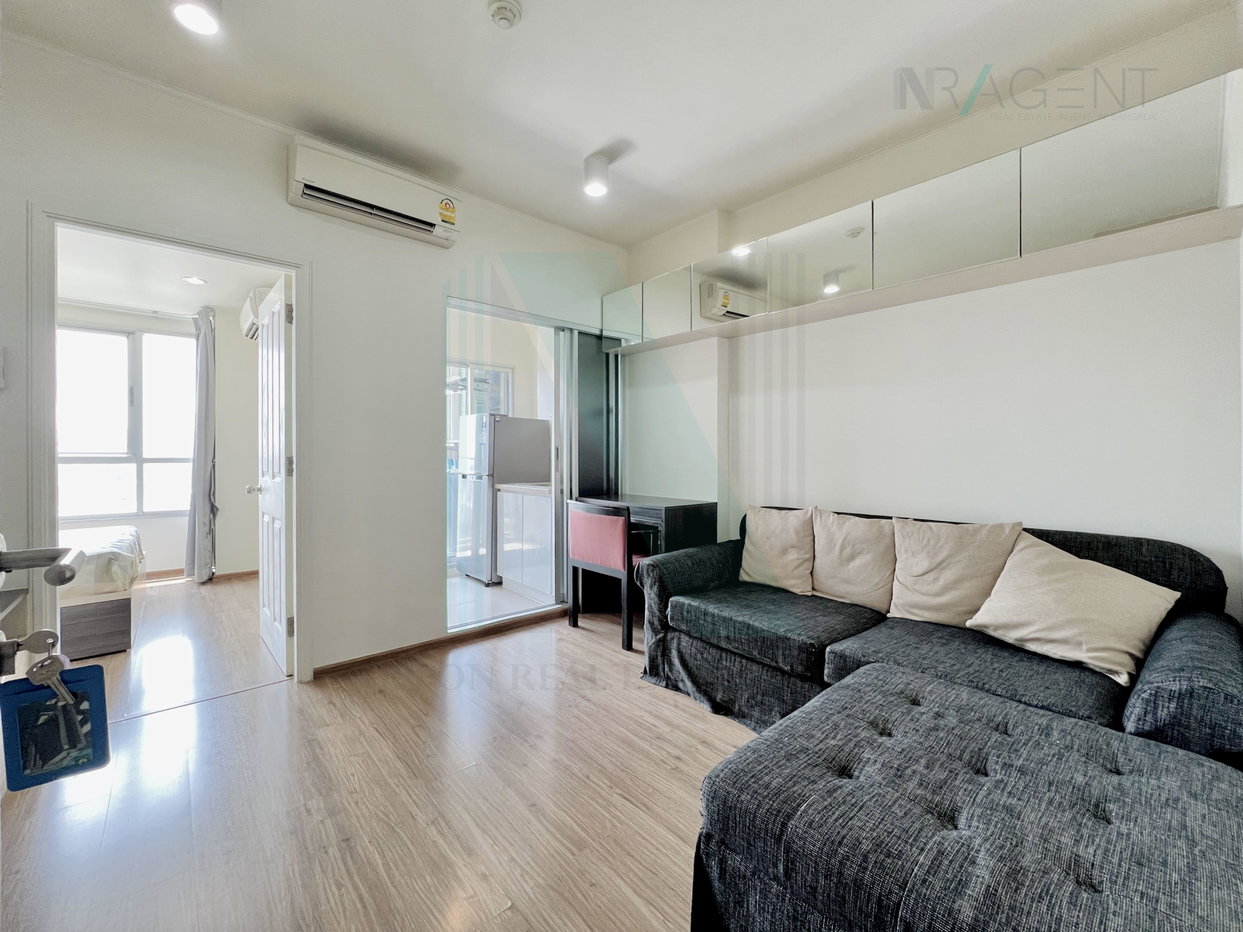รูป ให้เช่าคอนโด ยู ดีไลท์ รัตนาธิเบศร์ อาคาร B ชั้น 12 1 ห้องนอน ขนาด 31 ตรม ใกล้ เอเวอรี่ มอลล์ - รูปที่ 2/8