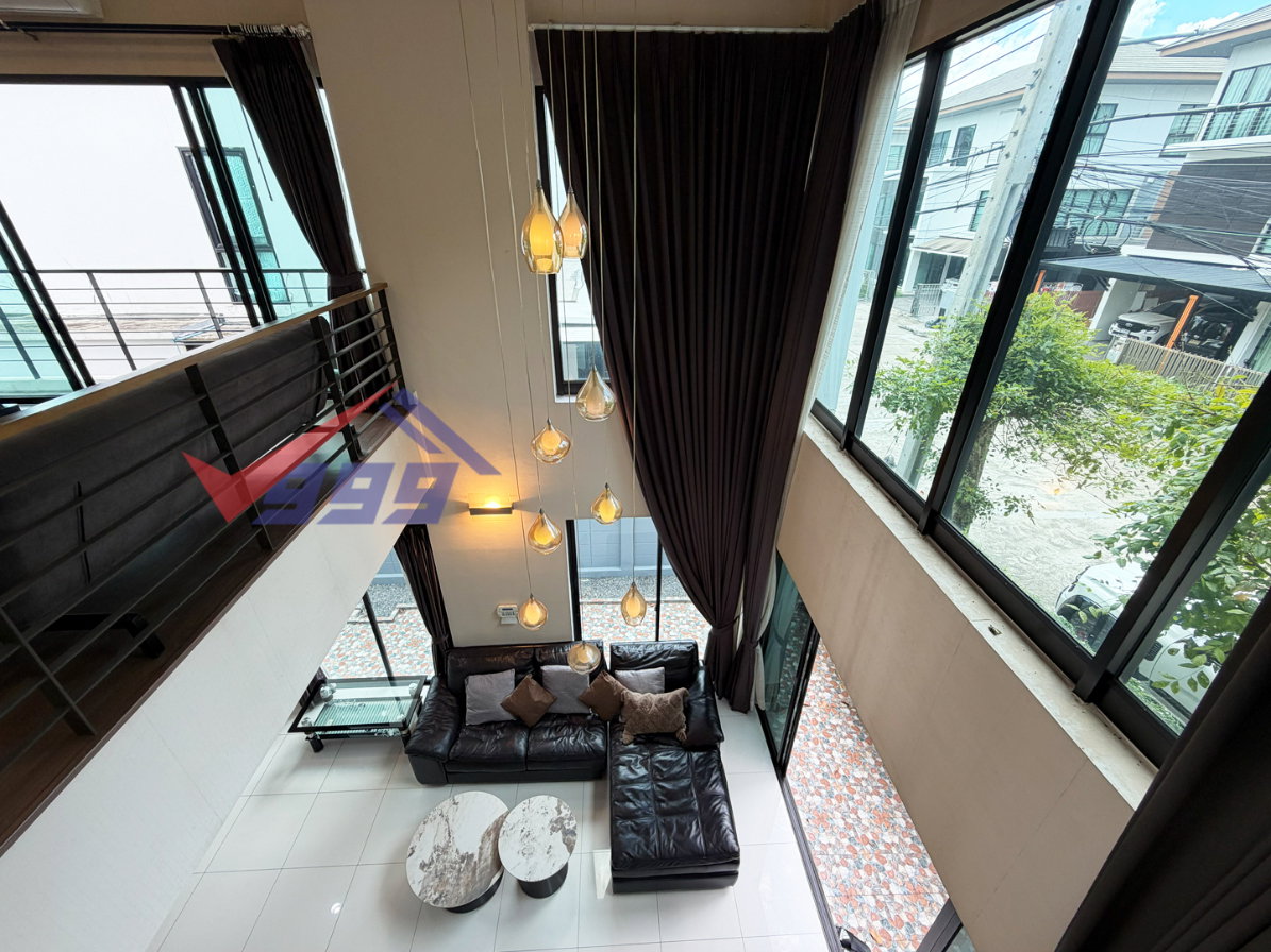 รูป 🏡 ให้เช่าบ้าน - บ้านลุมพินี สวนหลวง ร.9 สไตล์ Modern Luxury แปลงมุมส่วนตัวสูง ลมดี แสงเข้าทั่วบ้าน REF. 067HSRK - รูปที่ 17/32