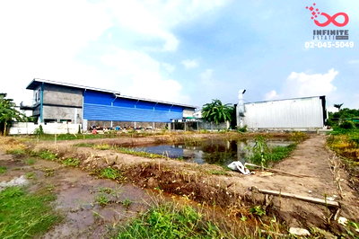 ที่ดิน วิทยาลัยการชลประทาน : ขายที่ดิน 196 ตร.ว. ถ.ติวานนท์  สุขาประชาสรรค์ 3 ปากเกร็ด นนทบุรี แปลงสวย ทำเลดี 