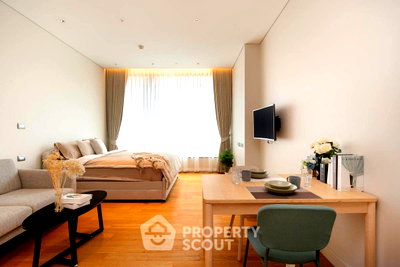 Condos for rent : Studio Condo at Sindhorn Residence near BTS Ratchadamri (ID 1606956)