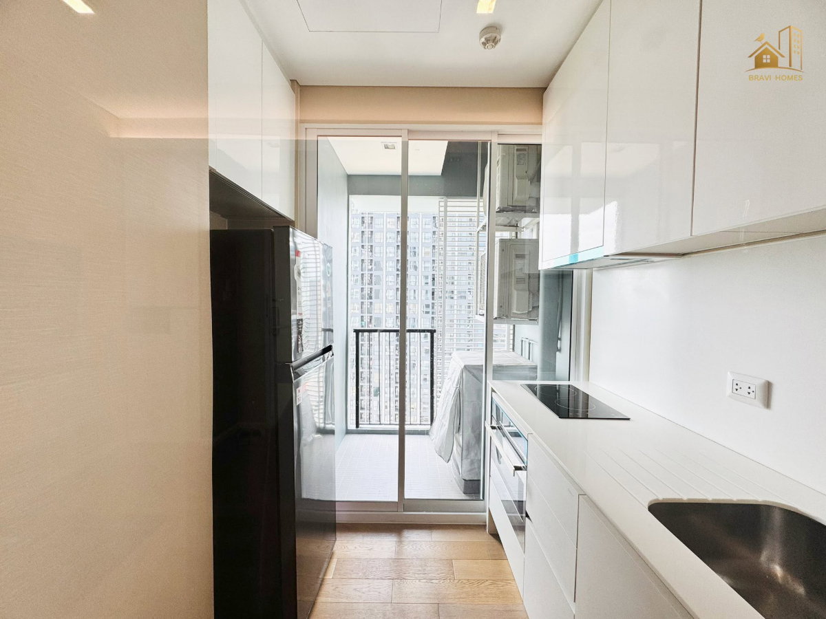 รูป 🔥 The Saint Residences ห้องสวยชั้นสูง ใกล้ MRT พหลโยธิน เพียง 17,500 บาท ✨ 1 ห้องนอน 35 ตร.ม. ชั้น 24 วิวเมืองโล่ง พร้อมเข้าอยู่ - รูปที่ 3/10