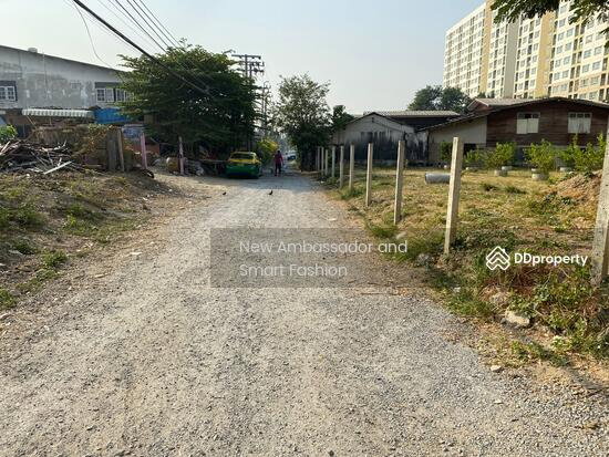 รูป ให้เช่าที่ดินเปล่า ถม เทปูน ทำรั้วแล้ว ลาซาล 41 - รูปที่ 1/4