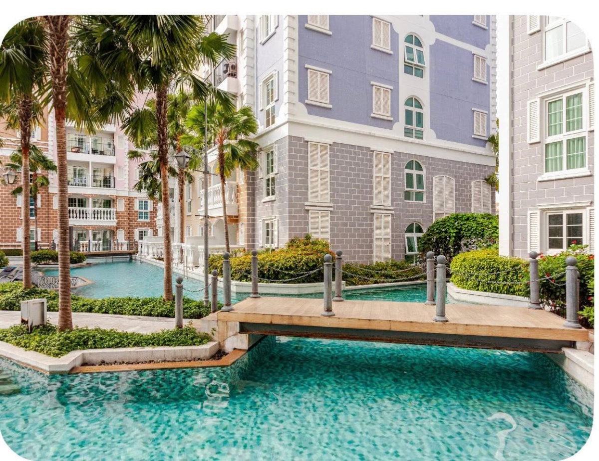 รูป 📣For Rent 🏄‍♀️Seven Seas Cote d Azur (เซเว่น ซีส์ โค้ด ดิ อะซูร์)🏖️ CH-057 - รูปที่ 8/9