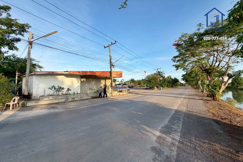 รูป ขายที่ดินถมแล้ว พร้อมสิ่งปลูกสร้าง 4 ไร่ 3 งาน 55.8 ตร.วา ใกล้ถนนรังสิต-นครนายก คลอง 9 หนองเสือ - รูปที่ 8/10