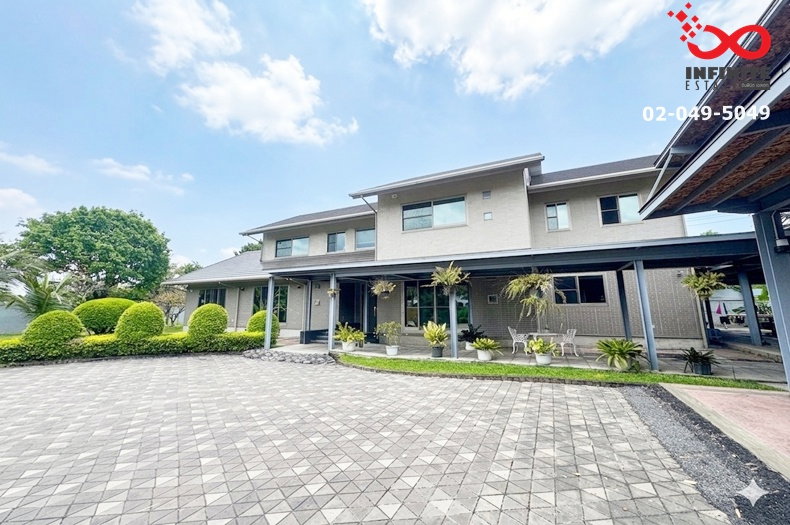 รูป ขายบ้านเดี่ยว 2 ชั้น โครงการปัญญาอินทรา P1 บนที่ดินมากถึง 620 ตรว. แปลงริม - รูปที่ 2/18
