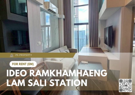 รูปภาพ ให้เช่า ✨ Ideo Ramkhamhaeng - Lam Sali Station ✨ เฟอร์นิเจอร์ และ เครื่องใช้ไฟฟ้าครบ ใกล้ MRT ลำสาลี 