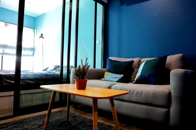 Condos for rent : For Rent Condo RICH PARK TERMINAL @ LAKSI Building 1, Floor 8,1 bed room, Room size 25.00 sqm