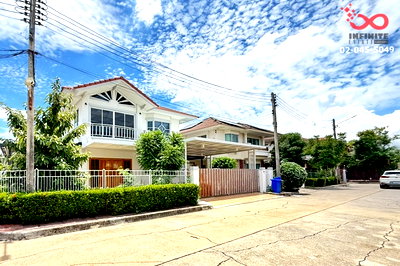 บ้านเดี่ยว เมืองปทุมธานี ปทุมธานี : ขายบ้านเดี่ยว 2 ชั้น 64.1 ตร.ว. ศุภาลัย การ์เด้นวิลล์ หลังมุม กรุงเทพ–ปทุมธานี