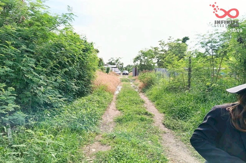 รูป ขายที่ดิน 196 ตร.ว. ถ.ติวานนท์  สุขาประชาสรรค์ 3 ปากเกร็ด นนทบุรี แปลงสวย ทำเลดี  - รูปที่ 4/6