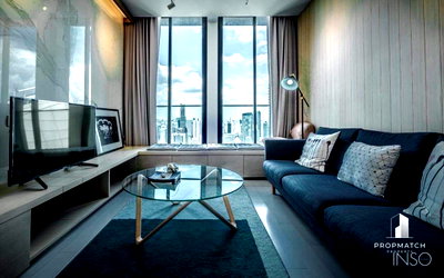 คอนโดให้เช่า : PM031392 ✨Flash Deal ✨ Noble Ploenchit (1Bed 1Bath 61 SQM.) พร้อมอยู่ ! เพียง 48,000 บาทต่อเดือน Tel.0981315848 @propmatch
