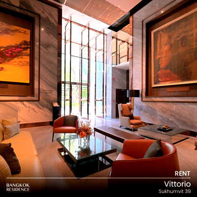 คอนโดให้เช่า : เช่าคอนโด 💎 Vittorio Sukhumvit 39 2นอน 142ตร.ม. 150k 🌆 ห้องใหญ่ไซส์เอ็กซ์คลูซีฟ ใจกลางพร้อมพงษ์ ใกล้ BTS พร้อมพงษ์ 