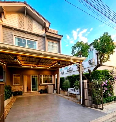 เช่าทาวน์โฮม สมุทรปราการ :  ให้เช่าทาวน์โฮม Villagio ศรีนครินทร์ -บางนา