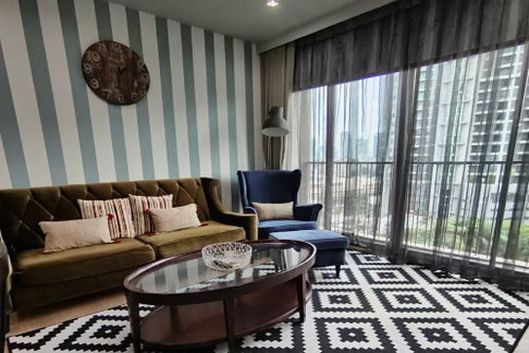 🔥 For Rent !! Noble Refine, 1 bedroom, 1 bathroom, high floor, corner room !!🔥Code C20240200863 furnished, modern style, ready to move in📣📣
