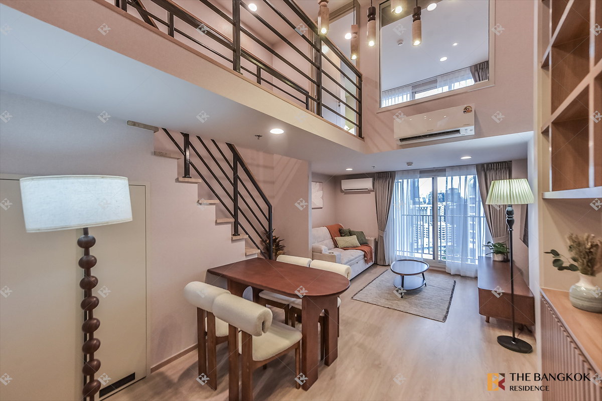 รูป 🔥New Room 🔥 Culture Chula 2B1B 57 sqm. Duplex Just 52K/month Call Ms.Angel(AUmi)0658209572 - รูปที่ 10/29