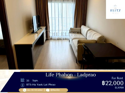 คอนโดให้เช่า : ✨ Premium Living Steps from BTS Ha Yaek Lat Phrao & Central Ladprao – New Condo for Rent ✨