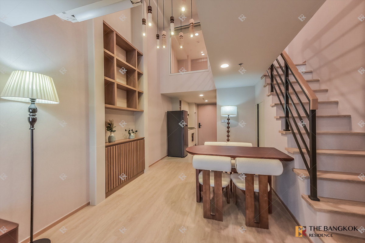 รูป 🔥New Room 🔥 Culture Chula 2B1B 57 sqm. Duplex Just 52K/month Call Ms.Angel(AUmi)0658209572 - รูปที่ 3/29