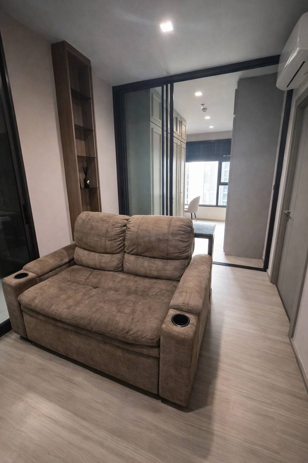 รูป *** ให้เช่าคอนโด : ไลฟ์ อโศก-พระราม9 1 Bedplus ทีวี2 เครื่องห้องสวย ชั้นสูง บิวท์อินจัดเต็ม ใกล้MRT พระราม9 (Life Asoke-Rama 9) ***  - รูปที่ 7/9