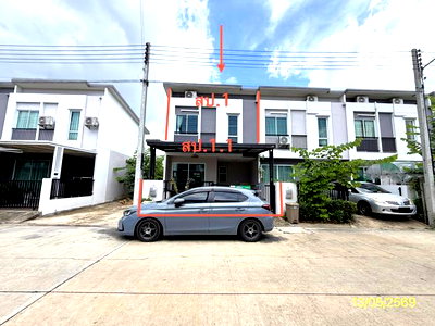 Townhouses for sale Pathumthani : TOWN HOUSE 17.3 Sq.w. Lam Luk Ka Pathumthani for 1.8M