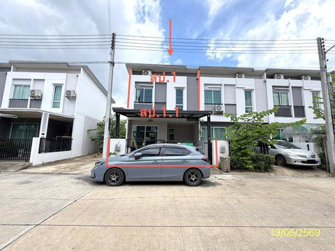 TOWN HOUSE 17.3 Sq.w. Lam Luk Ka Pathumthani for 1.8M