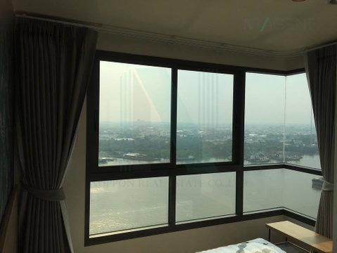 📌 For Rent Condo U DELIGHT RESIDENCE RIVERFRONT RAMA 3 Building 1, Floor 24,2 bed room, Room size 55.00 sqm