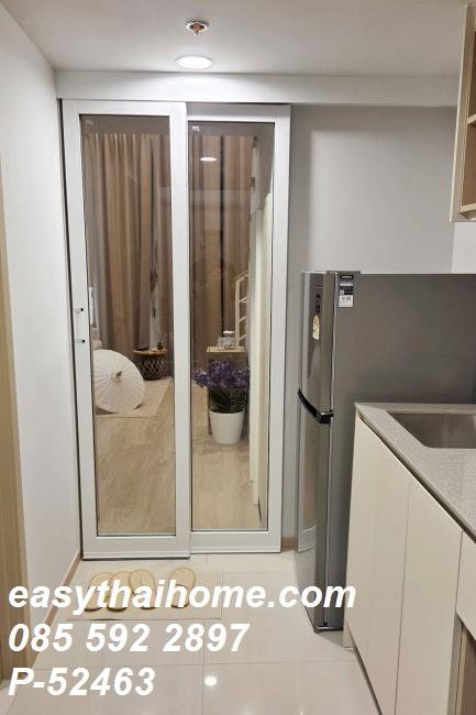รูป P-52463 ให้เช่าห้องแบบ Duplex คอนโดห้องสวย คัลเจอร์ จุฬา ใกล้ MRT สามย่าน ชั้น20 เฟอร์ครบ มีเครื่องซักผ้า Line: @easythaihome 085-592-2897 - รูปที่ 8/10