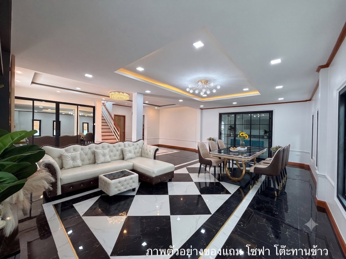 รูป [ขาย] บ้านเดี่ยวหลังใหญ่ 5 นอน รีโนเวทใหม่เอี่ยม สภาพมือหนึ่ง! ม.เพ็ญศิริ 4 คู้ขวา-หนองจอก ทำเลดี ใกล้โลตัสและบิ๊กซี - รูปที่ 43/44