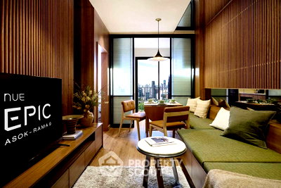 Condos for sale : 1-BR Condo At NUE Epic Asoke Rama 9, 27th Floor | 400m MRT Phra Ram 9 (ID 2998636)