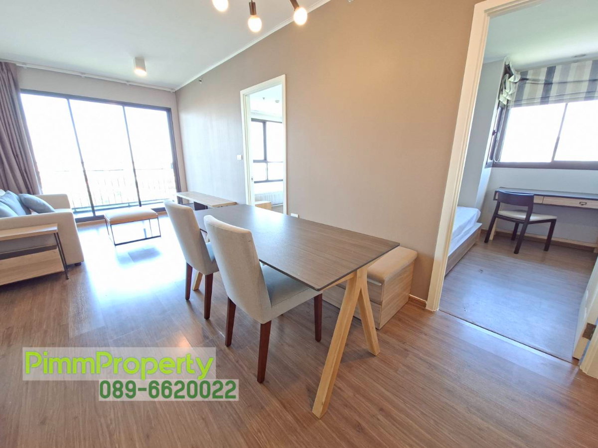 รูป ปล่อยเช่าคอนโดวิวโค้งน้ำ รีโนเวทพร้อมอยู่ สองห้องนอน ราคาดี U Delight Residence Riverfront Rama3 โทร 089-6620022 - รูปที่ 20/24