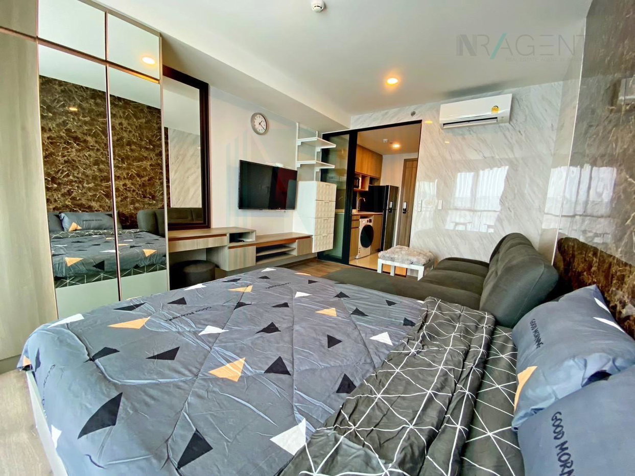 picture For Rent Condo KNIGHTSBRIDGE COLLAGE SUKHUMVIT 107 Building 1, Floor 9,Studio, Room size 24 sqm - 7/8