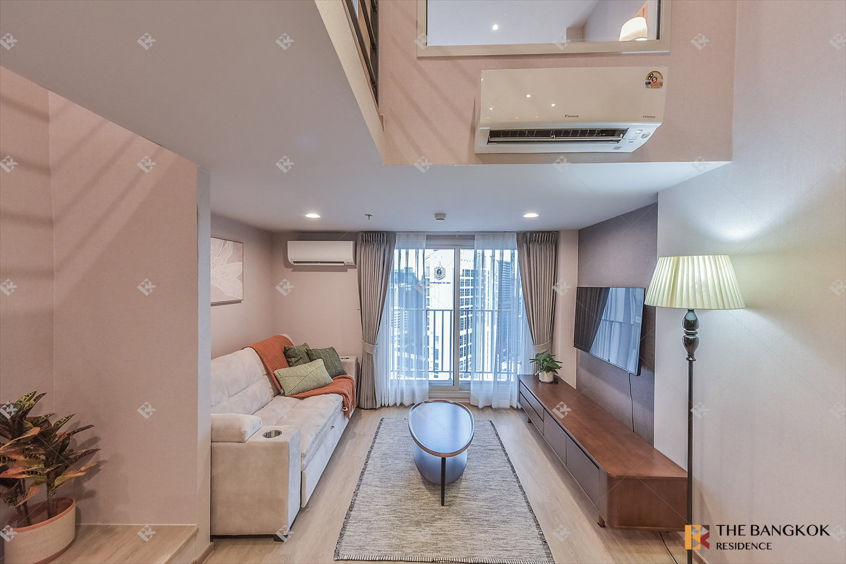 รูป 🔥New Room 🔥 Culture Chula 2B1B 57 sqm. Duplex Just 52K/month Call Ms.Angel(AUmi)0658209572 - รูปที่ 16/29