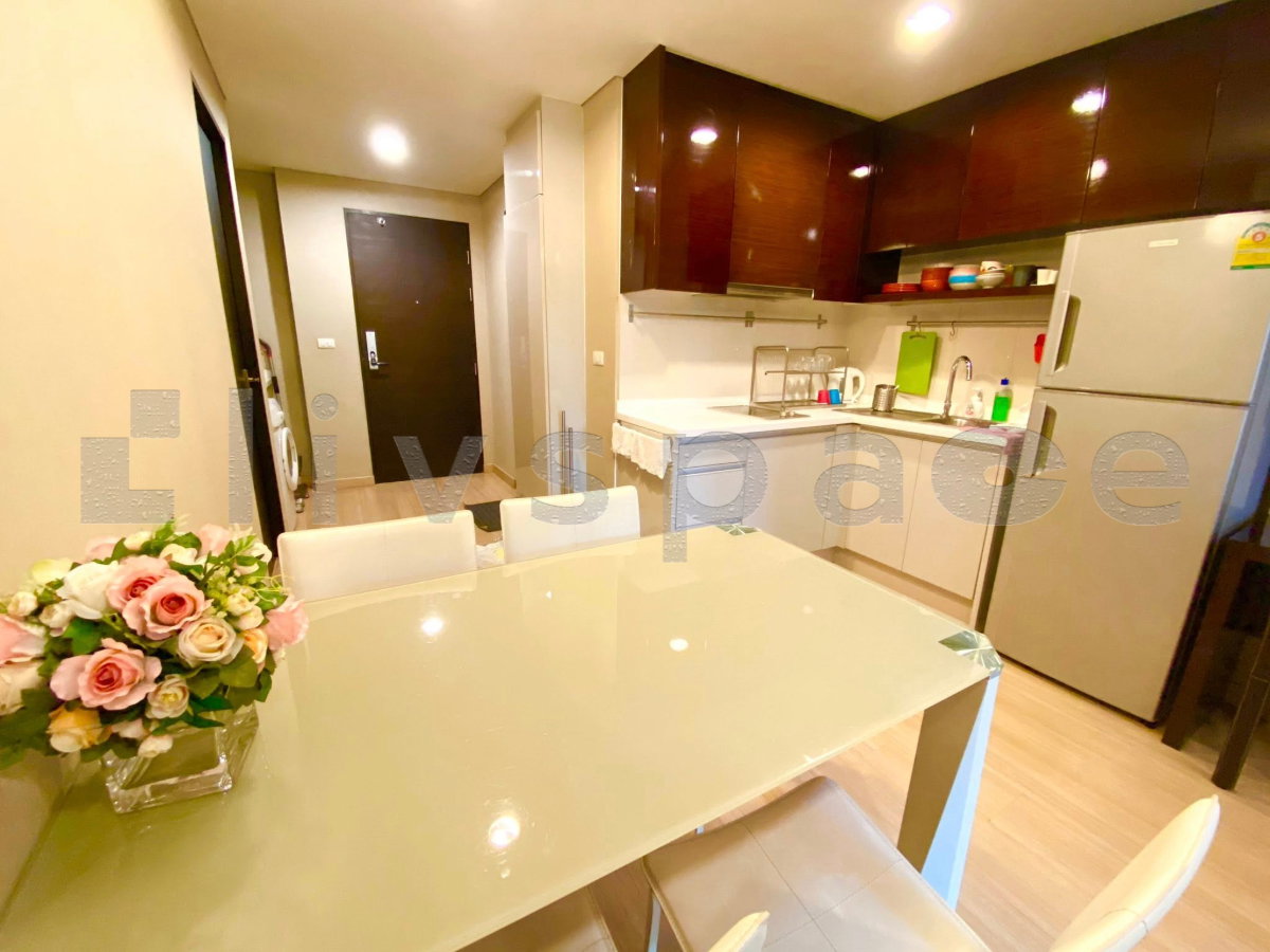 picture ▚ LK128ツ Beautiful & Spacious Unit The Address Pathumwan 2BR 2BA, 70 sq.m. Great Price, Ultra-Close to BTS - 3/7