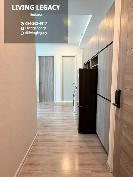 รูป TGPXR7 เช่าด่วน KnightsBridge Collage Ramkhamhaeng 45 ตร.ม. | 2 ห้องนอน | ชั้น 4 | ใกล้ MRT ศรีบูรพา 140 ม. | 23,000 บาท/เดือน | LINE: @livinglegacy - รูปที่ 6/10