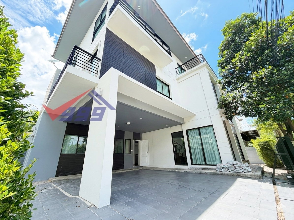 รูป 🏡 ให้เช่าบ้าน - บ้านลุมพินี สวนหลวง ร.9 สไตล์ Modern Luxury แปลงมุมส่วนตัวสูง ลมดี แสงเข้าทั่วบ้าน REF. 067HSRK - รูปที่ 29/32