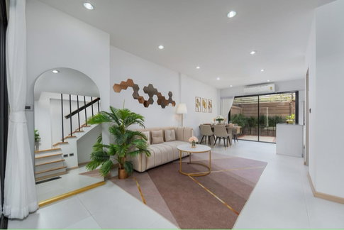ปล่อยเช่าทาว์นโฮม3.5ชั้นHaus nicheใกล้ISBแจ้งวัฒนะ