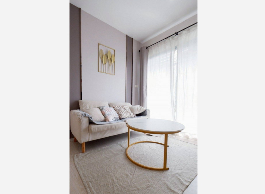 picture Corner Unit, South-Facing Balcony, Aspire Sathorn-Taksin (Timber Zone) - 4/11