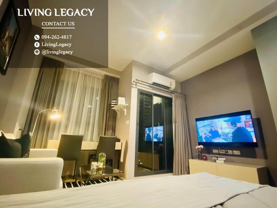 รูป TGPXD6 เช่าด่วน! Ideo New Rama 9 26 ตร.ม. ชั้น 14 | 1 นอน 1 น้ำ | 14,500 บาท/เดือน | LINE: @livinglegacy - รูปที่ 6/10