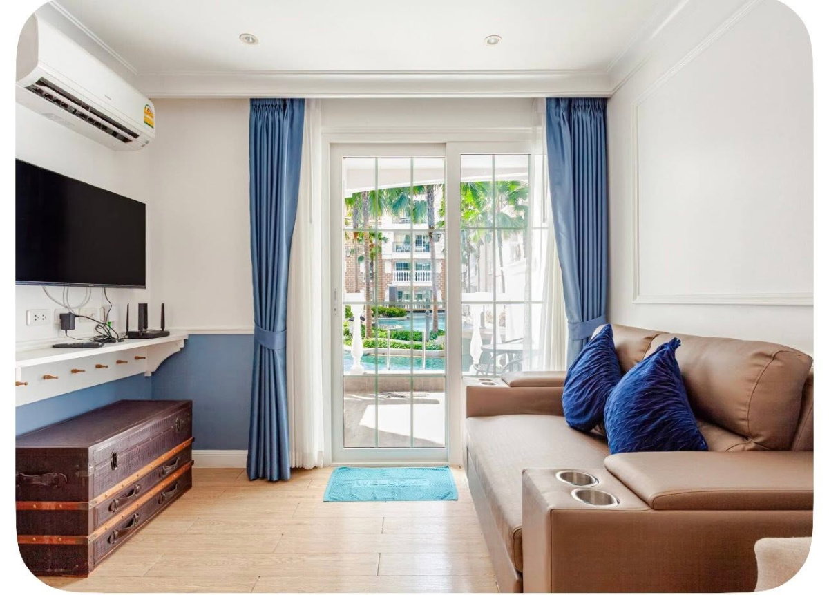 รูป 📣For Rent 🏄‍♀️Seven Seas Cote d Azur (เซเว่น ซีส์ โค้ด ดิ อะซูร์)🏖️ CH-057 - รูปที่ 2/9