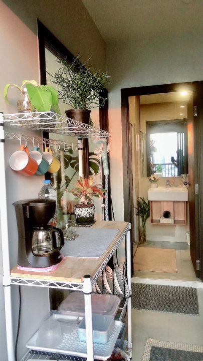 รูป 🌿🏙️ FOR RENT: Elio Del Nest — MODERN HIGH-FLOOR LIVING! 💰 Rental Price: 10,000 THB/month!! - รูปที่ 1/18