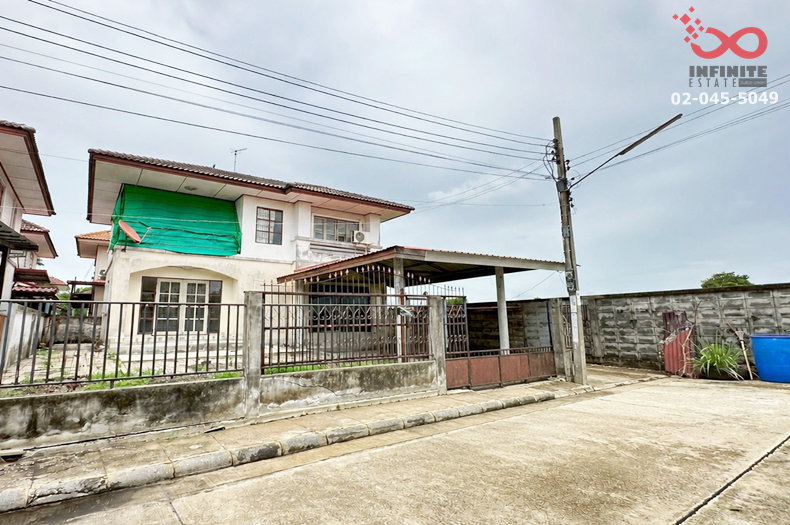 รูป ขายบ้านเดี่ยว 2 ชั้น ขายถูก ใกล้สนามบินสุวรรณภูมิ ม.เลคการ์เด้นทาวน์นี หลวงแพ่ง - ลาดกระบัง - รูปที่ 1/11