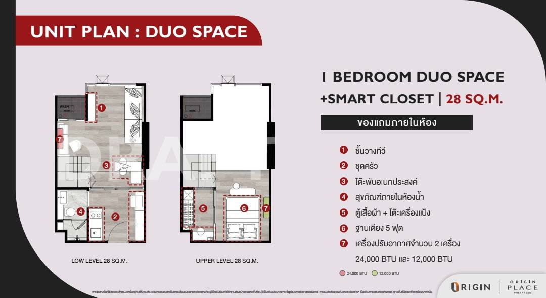 picture Resale at cost! 28 sq.m. Duo room (12th Fl.) – Best deal in the project, ready to move in/transfer! - 62/63