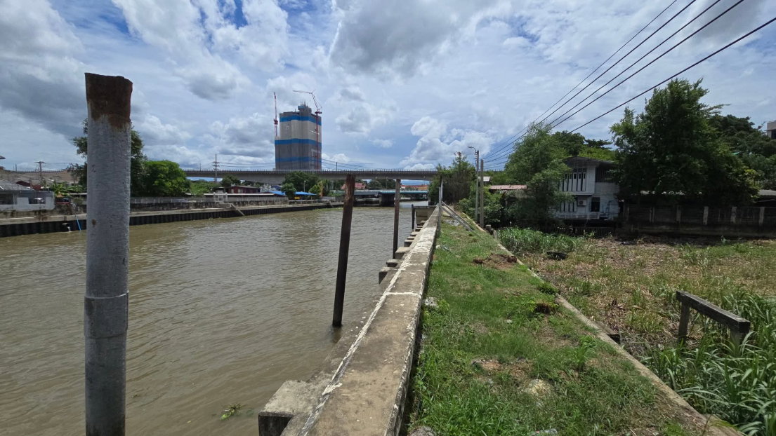รูป ที่ดินหายากติดคลองบางกอกน้อย บรรยากาศระดับ5ดาว - รูปที่ 7/8
